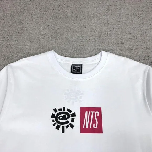 Always Brand White Simple Panel Short Sleeve T Shirt